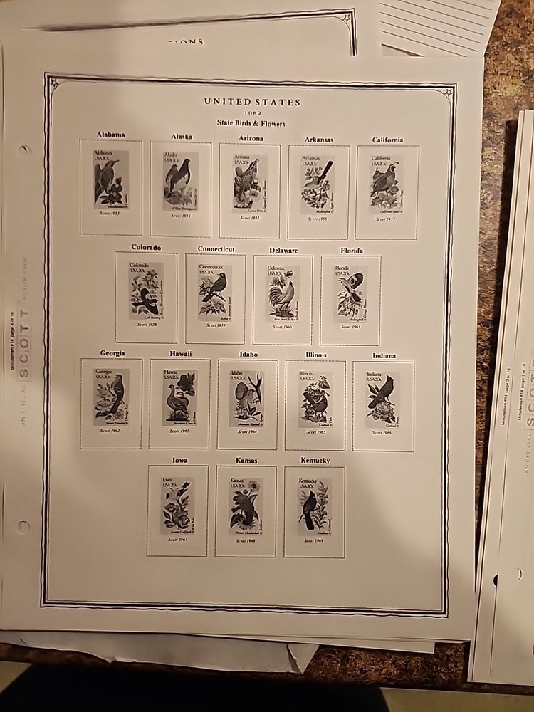 Vintage Scott Minuteman # 14 Supplement Complete. 1982