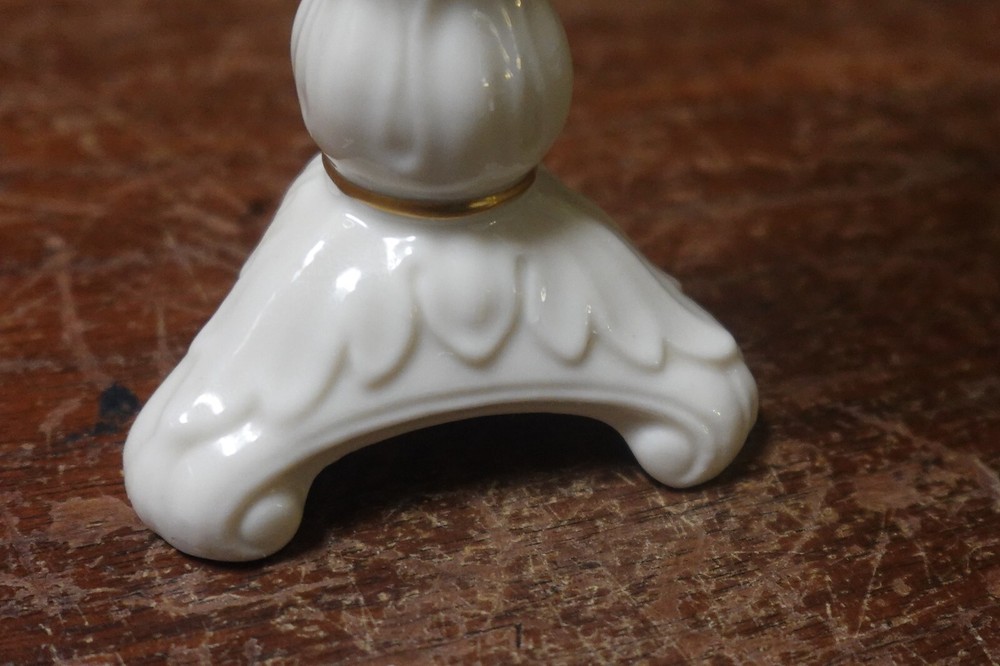 LENOX 7.5" VASE RIM GOLD TRIMMED