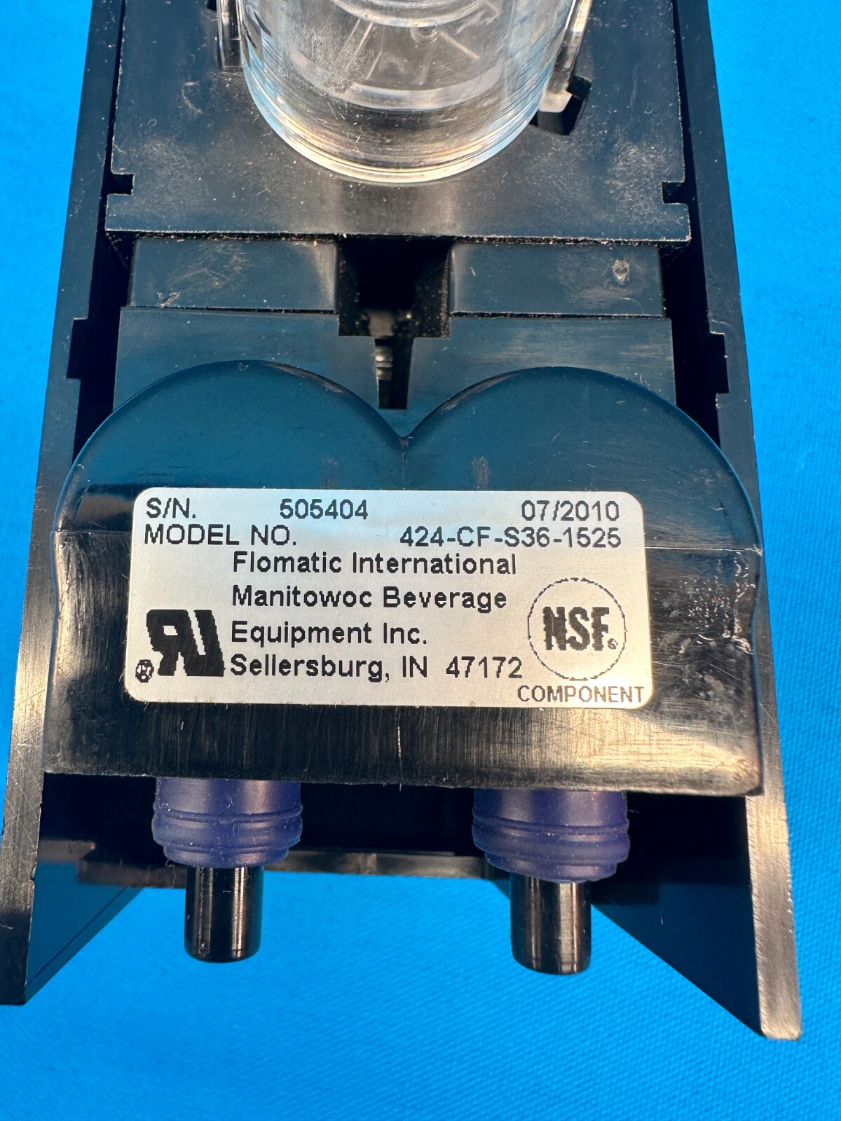 Flowmatic Manitowoc Beverage Single Push Button Dispense Valve 424-CF-S36-1525