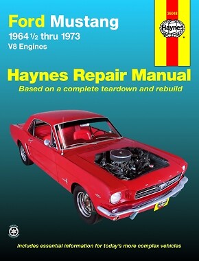 1964-1973 Ford Mustang Haynes Repair Service Shop Workshop Manual Book 3577