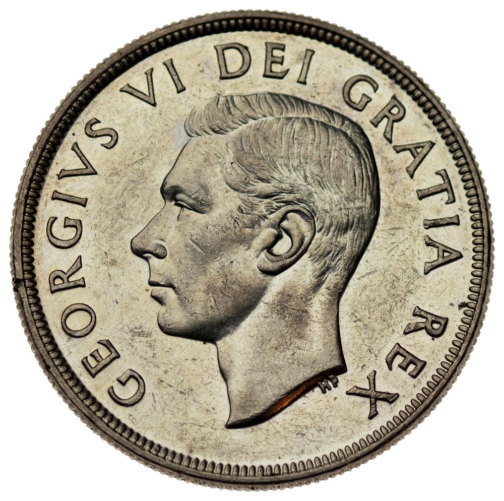 Canada - Dollar 1951 - George VI, Silver