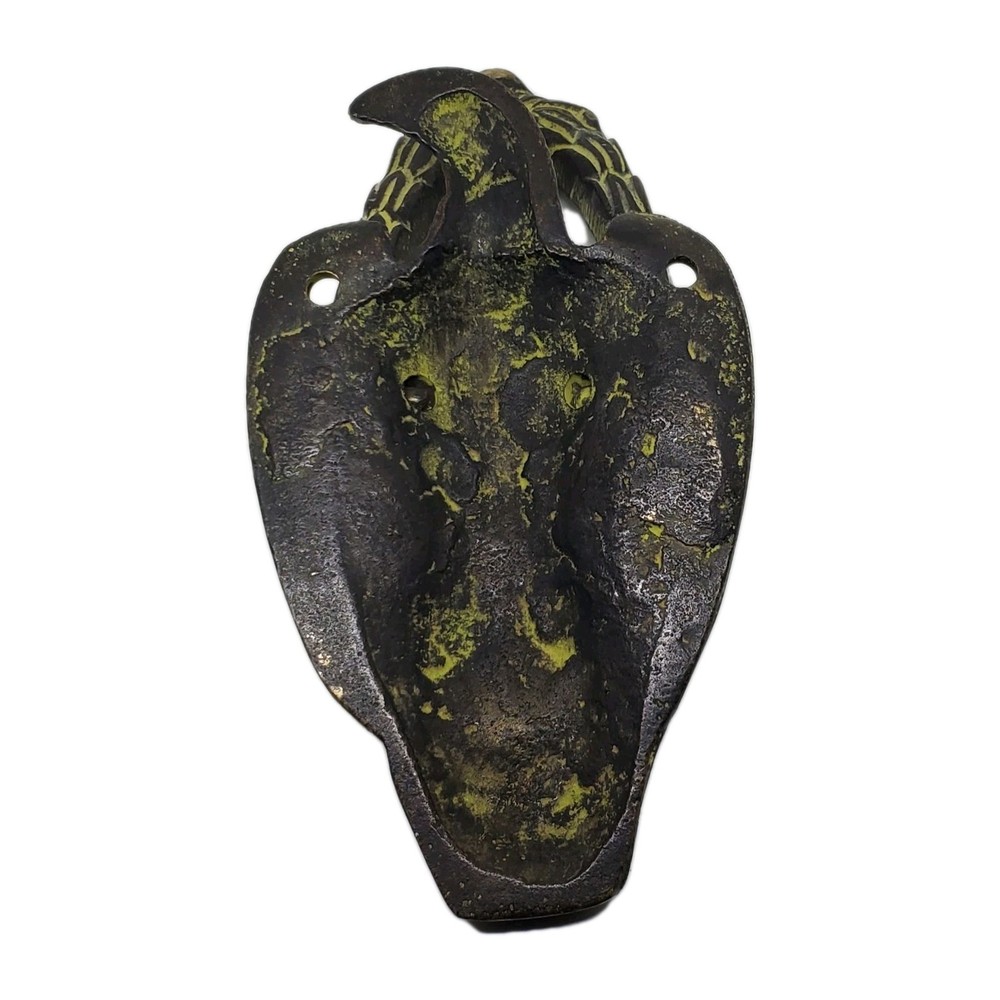 LARGE Cast Iron Antique Style Rustic Eagle Figurine Door Knocker