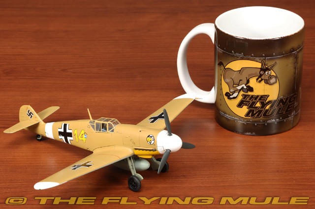 Hobby Master 1:48 Bf 109F Lufwaffe 3./JG 27 Hans-Joachim Marseille Yellow 14