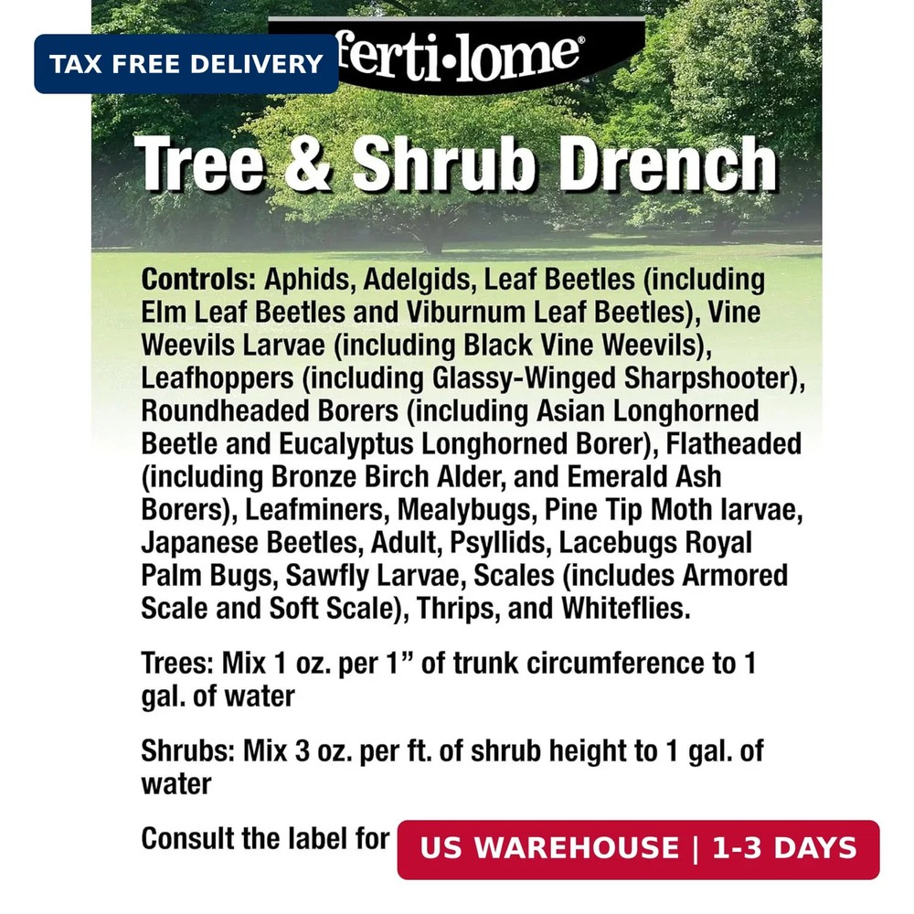 Fertilome (11207) Tree & Shrub Drench (1 Gal)