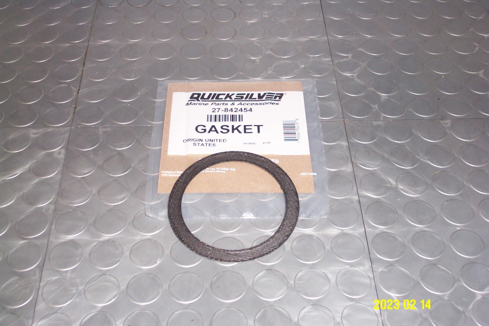 Mercury Marine Quicksilver Exhaust Tail Pipe Gasket 525 EFI-700 SCI PN 27-842454