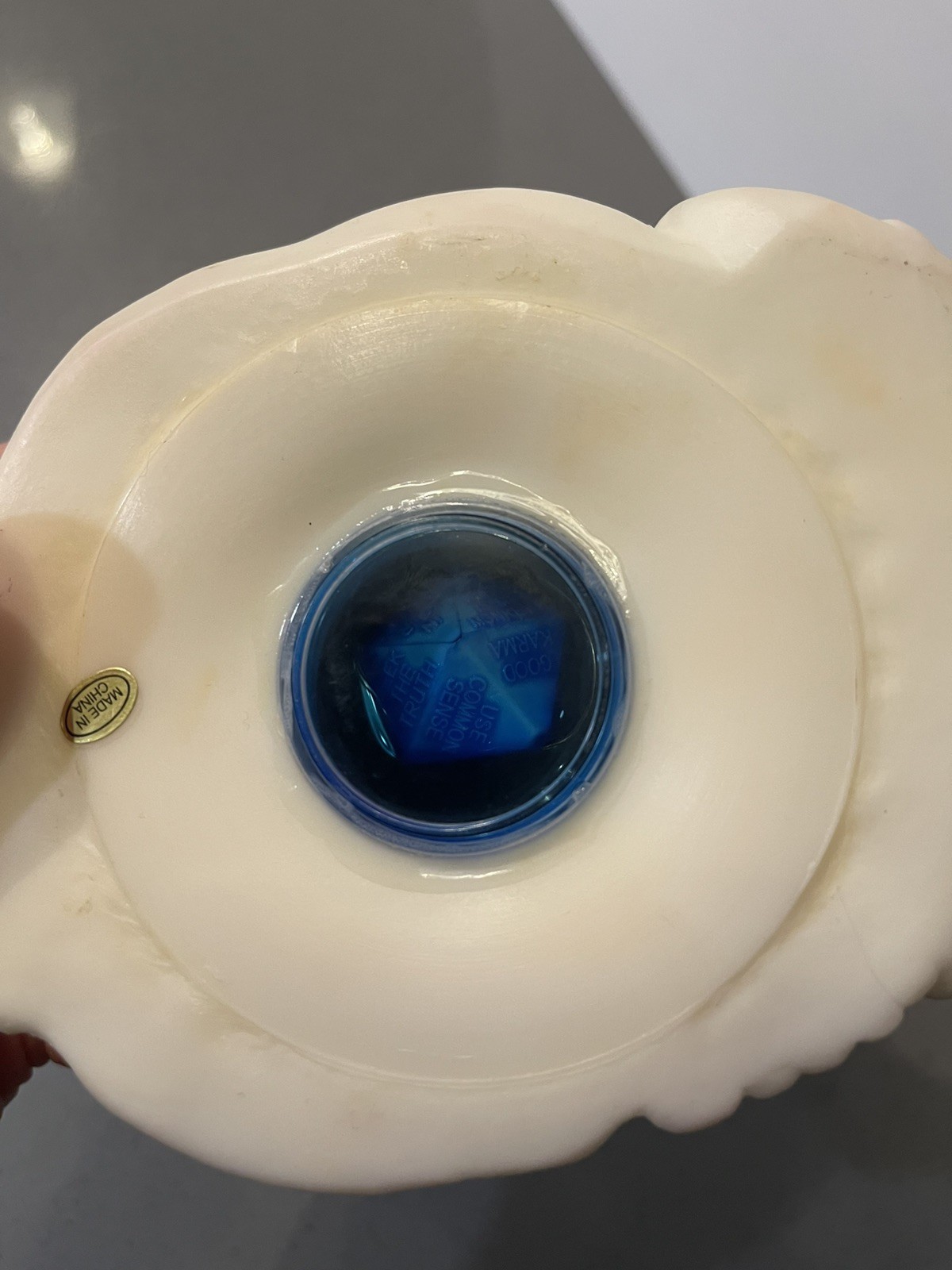 Buddha Magic 8 Ball ~ "Answer Me Buddha" Novelty Resin Statue