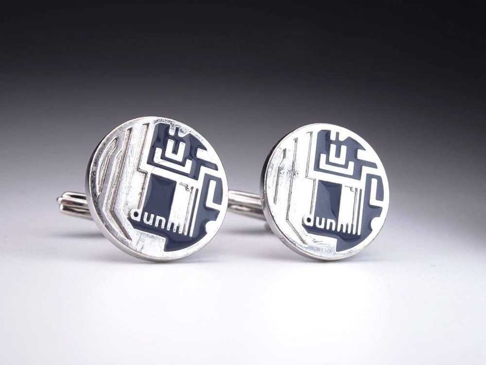 Dunhill Sv925 Geometric Cufflinks