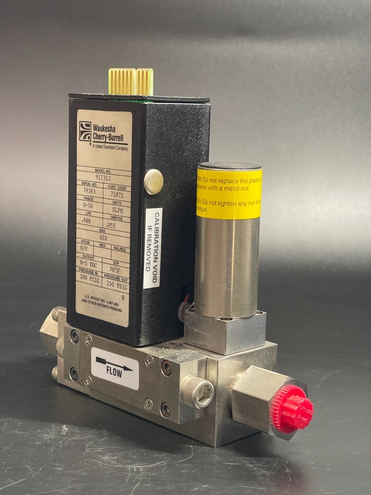 Waukesha Cherry‑Burrell 917312 Mass Flow Controller Industrial Flow Control Unit
