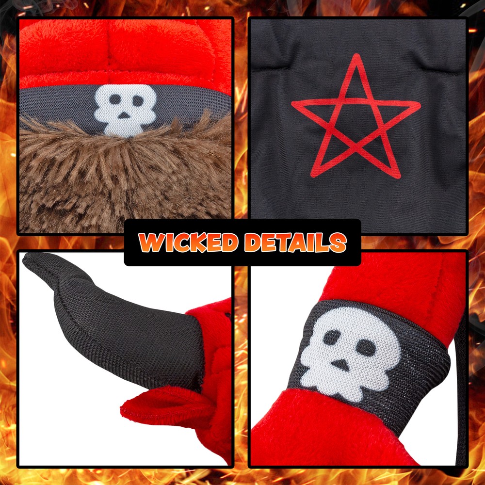 Satan Devil Plush; Stuffed Toy Evil Beelzebub Figure