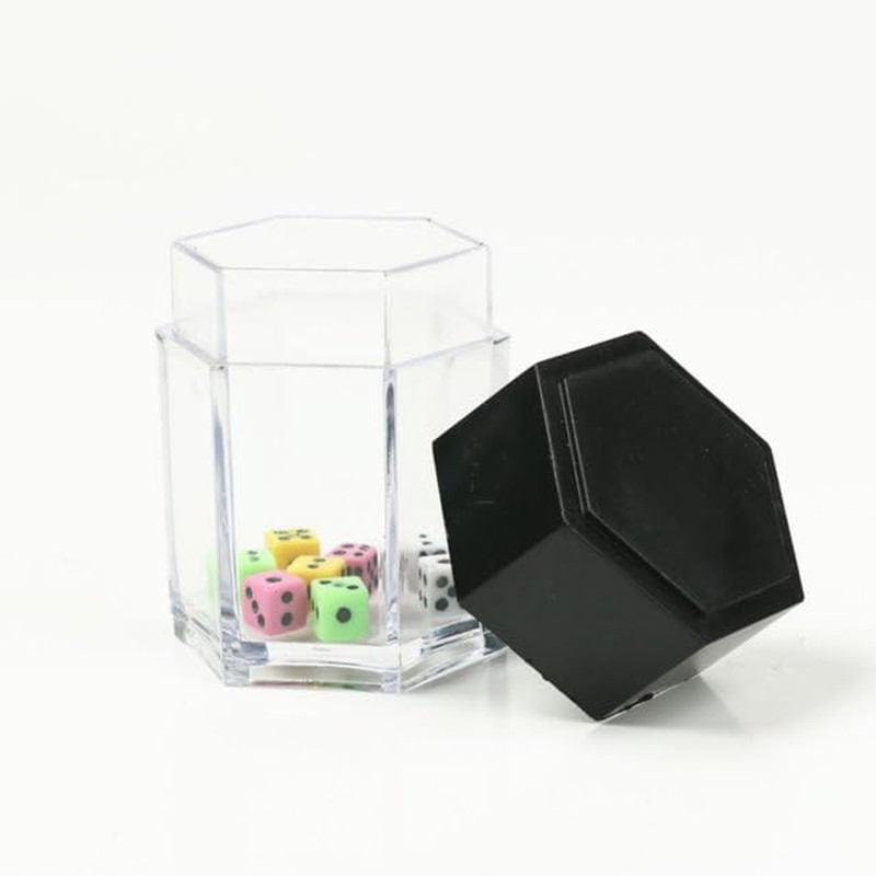 1Set Black Magic Explode Explosion Dice Easy Magic Tricks for Prop Novelty Funny