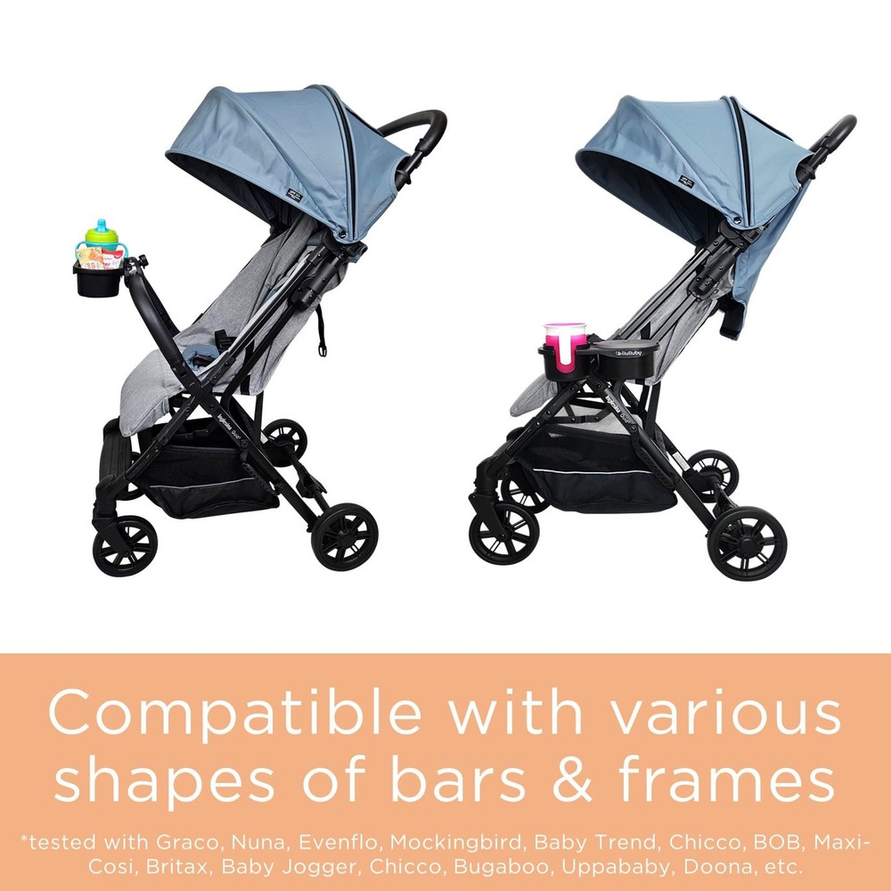 Universal Stroller Snack Tray Attachment | Stroller Cup Holder Attachment Uni...