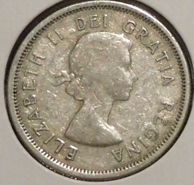 Canada Silver Quarter - 1962 [06]