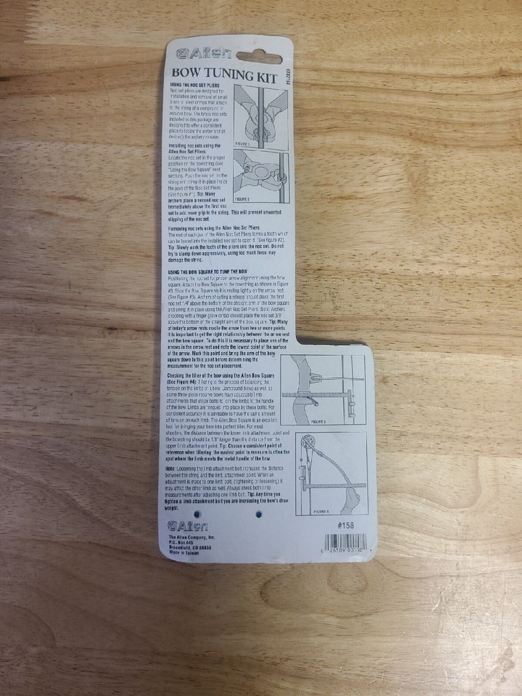 Allen K'Netix Compact Bow Tuning Kit - 158