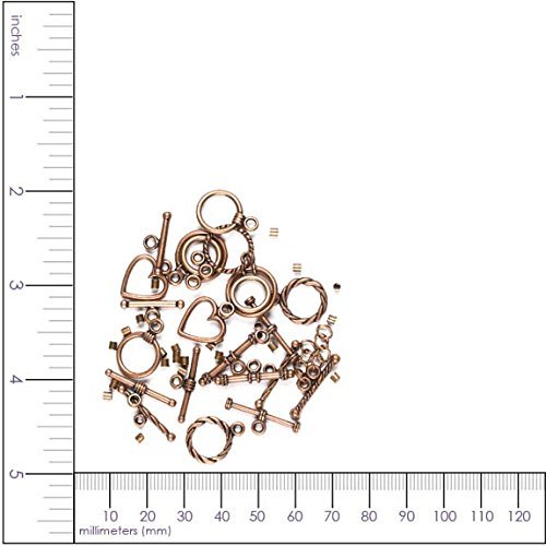 Cousin DIY 11 Sets Assorted Copper Toggles