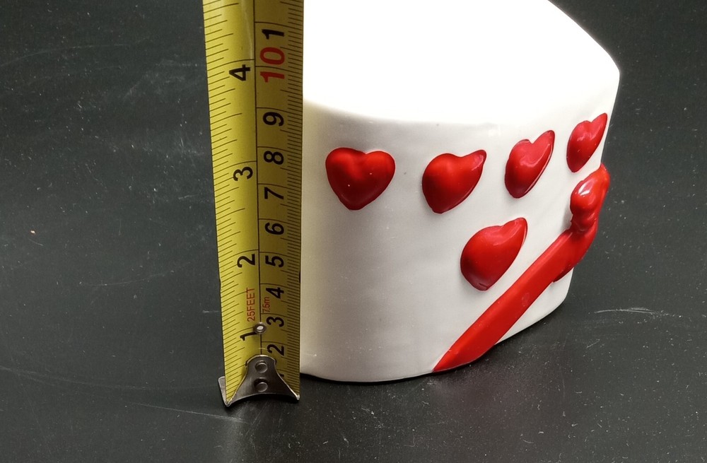 Heart Shaped Ceramic Valentine Candy Dish