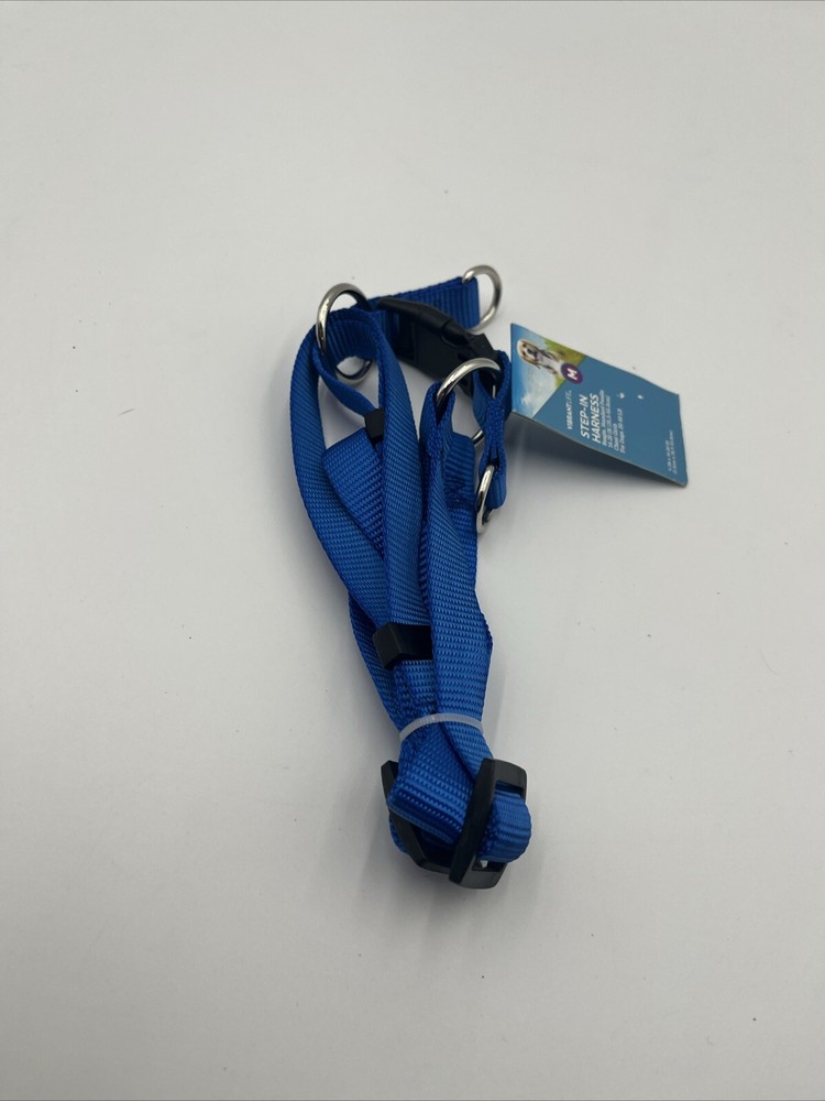 Vibrant Life Blue Step-in Harness Medium