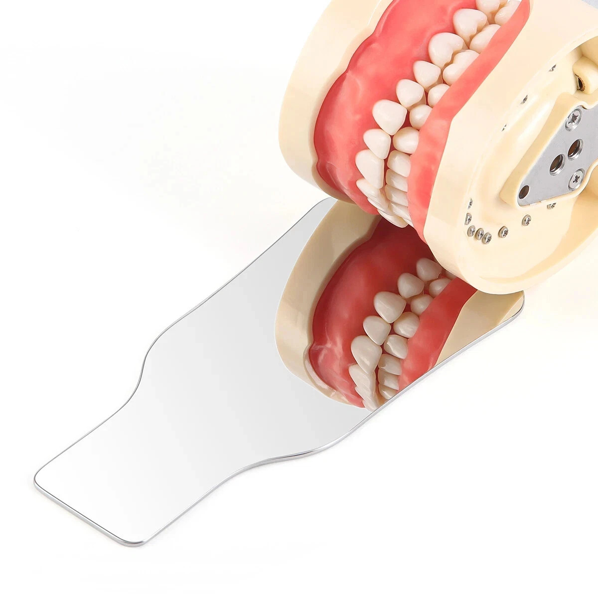 Dental Occlusal Mirror Fog Free LED Intra Oral Photo System 4*Mirrors Antifog