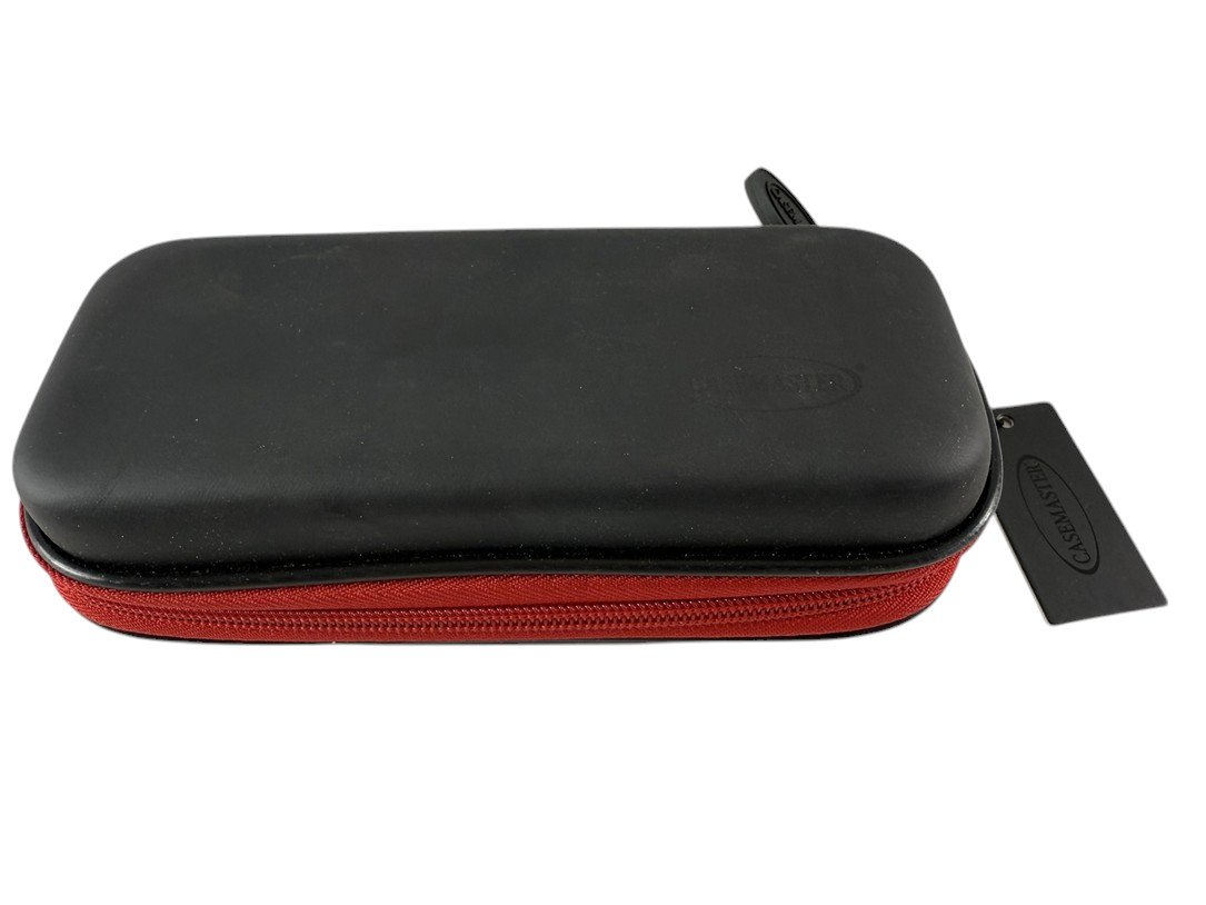 Casemaster NEW Sentry Red Darts & Accessory Case Slim EVA Shell Soft Steel Tips