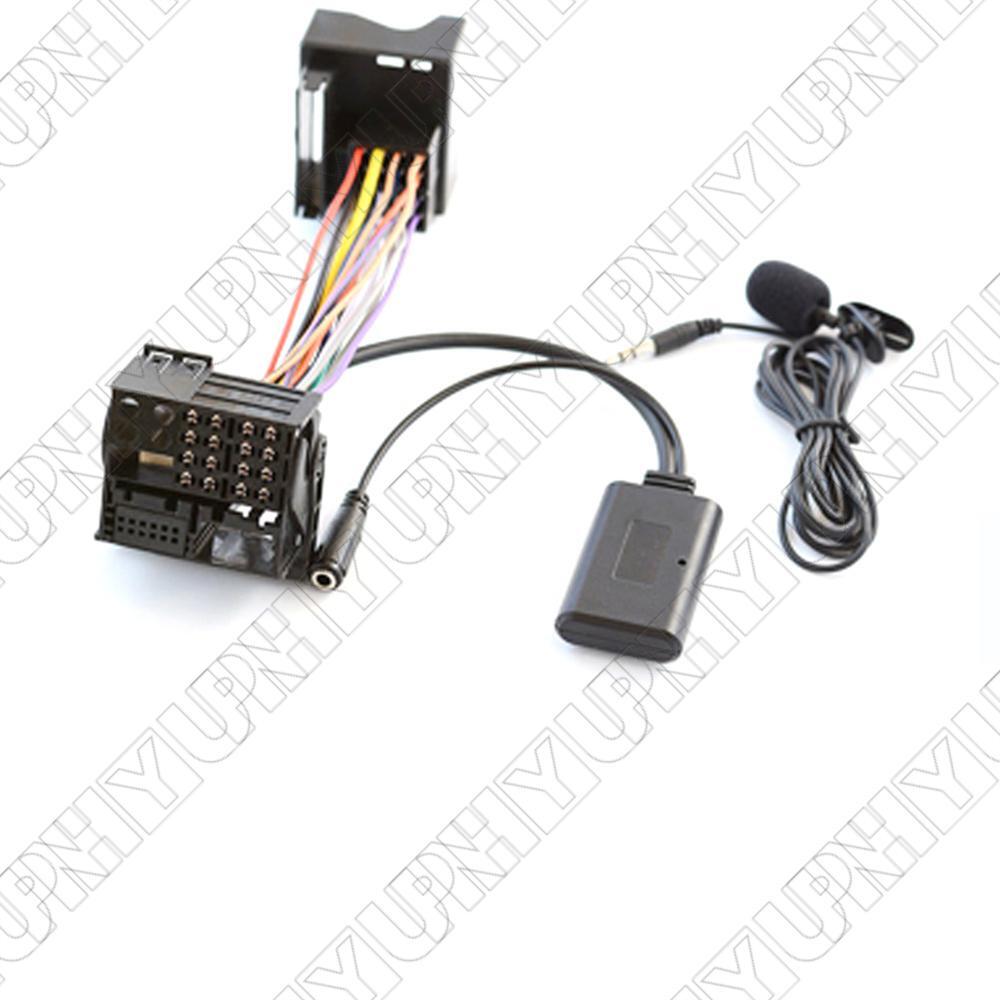 12Pin Car AUX Bluetooth 5.0 Adapter Module Cable + Mic For BMW Z4 X3 E83 E85 E86