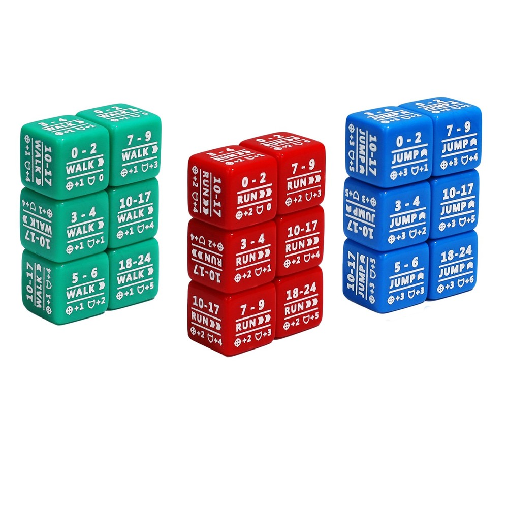 18 Battletech Stats Modifier Dice Dice Bundle Movement Heat & Special WAR GAME A