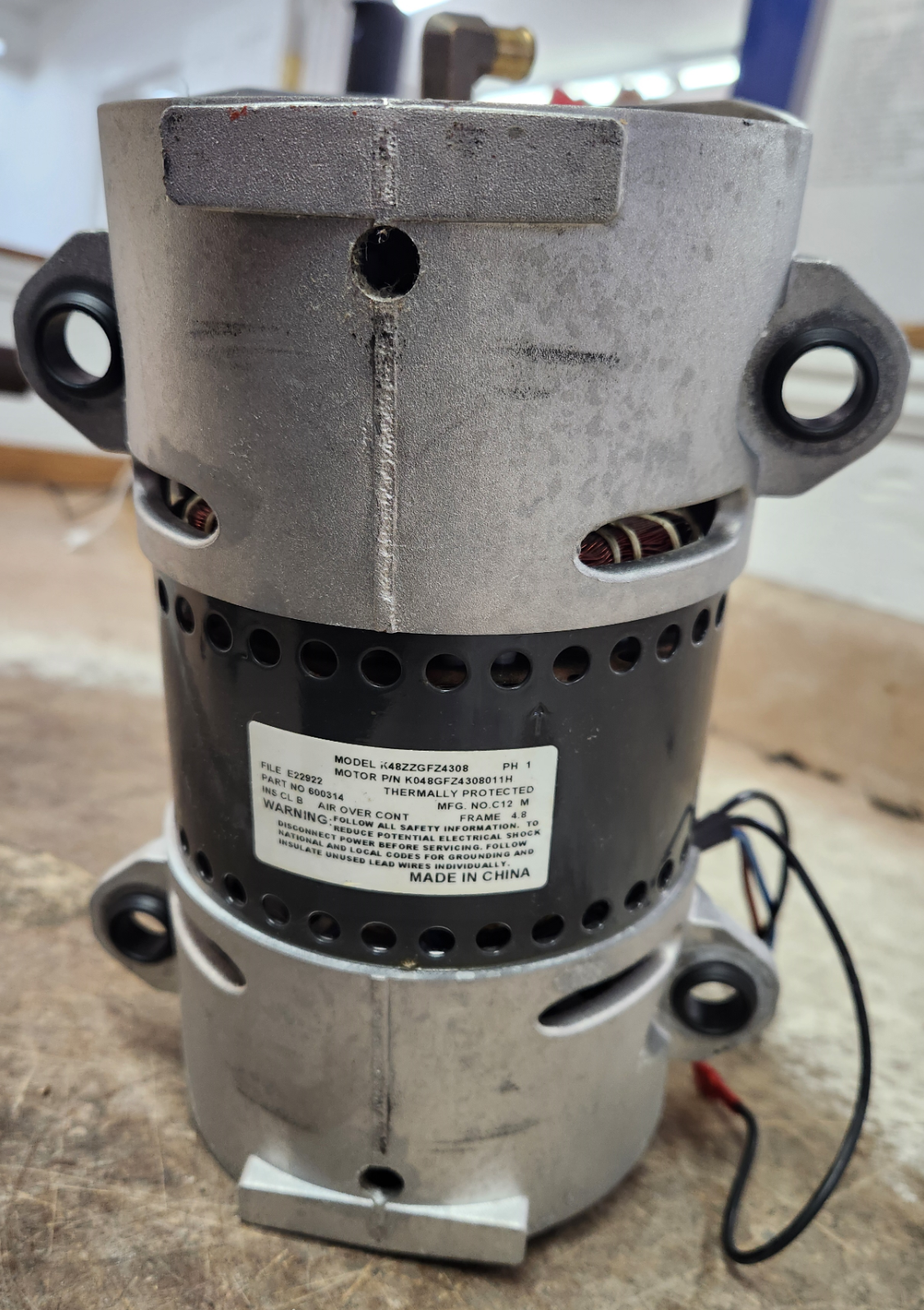 REBUILT THOMAS LARGE POND AERATION AERATOR PUMP 115V 60HZ 3.8A 4.6CFM 45PSI