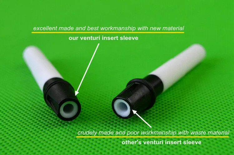 100 PCS 1006 485# PTFE Venturi insert sleeve for Gema IG06 powder injector pump