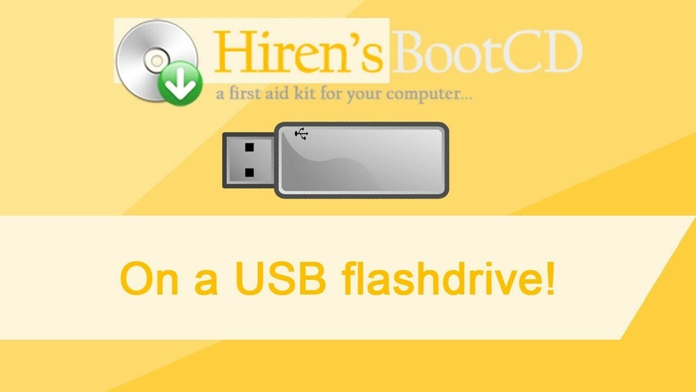 Hirens version 16.3 Boot USB Computer Repair Recovery 4 Windows Fix +Bonus tools
