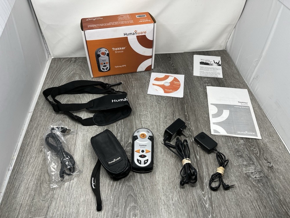 HumanWare Trekker Breeze + (Plus) Talking GPS 200TKB ~ TESTED WORKS