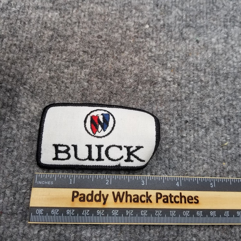 Vintage Buick Patch Car Auto 80s AA9