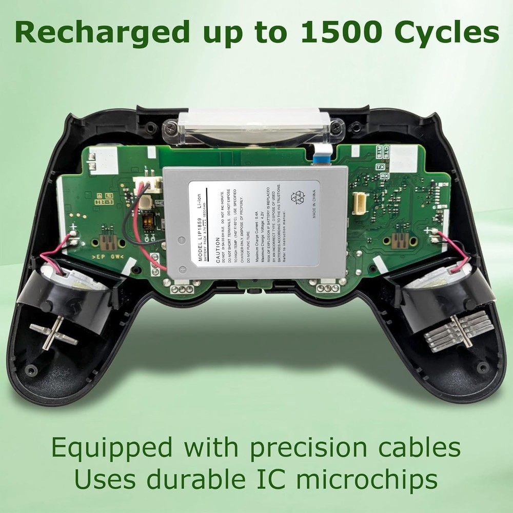 2-Pack 1800mAh Battery for PS3 Wireless Controller – Safe & Reliable Power