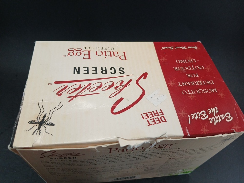 Skeeter Screen Patio Egg In Orginal Box