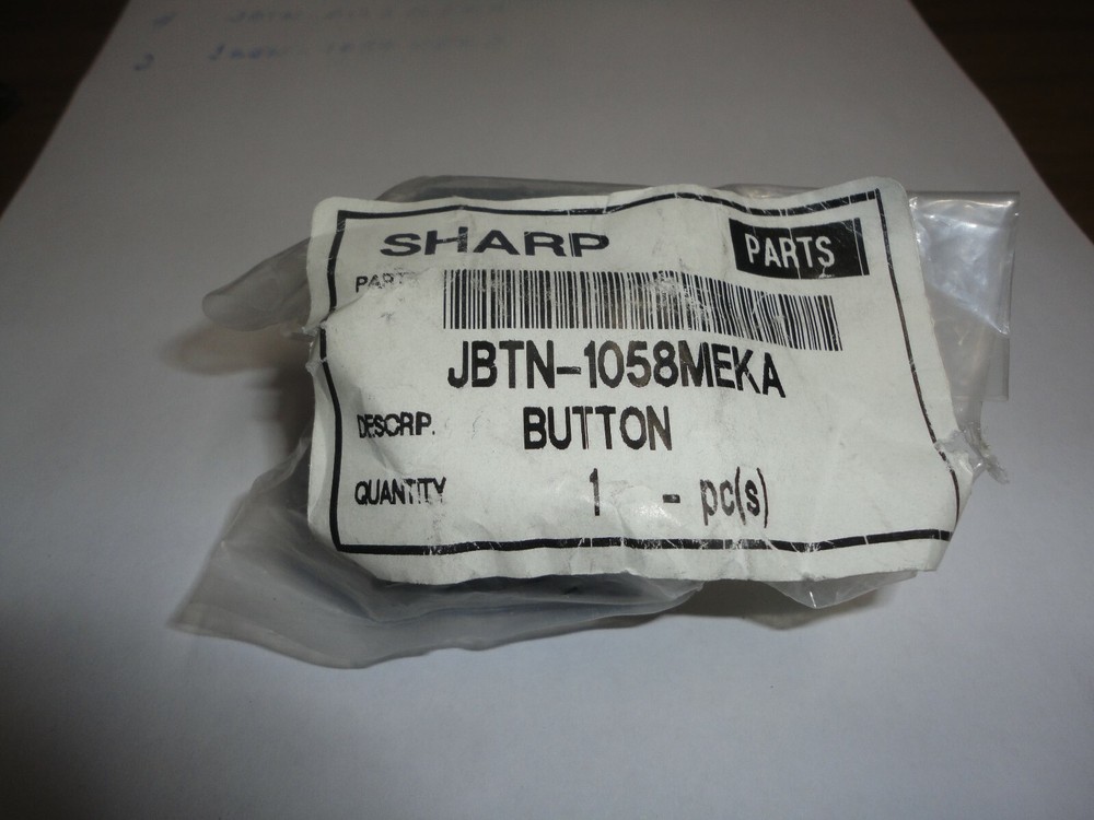 SHARP FUNCTION PLASTIC BUTTON JBTN-1058MEKA USED IN VARIOUS MODELS FREE USA SHIP