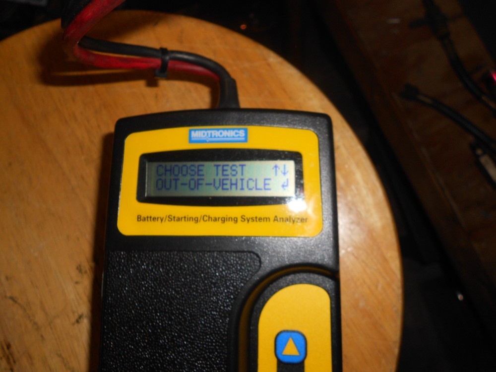 MIDTRONICS POWER SENSOR, MICRO 500, USED, GREAT TOOL FOR TESTING BATTERIES