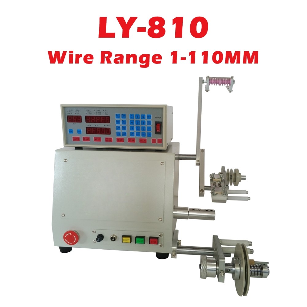 LY 810 New Computerized Automatic Wire Winding Machine for 0.03-1.2mm Wire