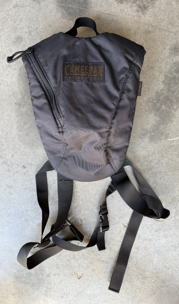 Camelbak Maximum Gear Hydrobak Black Backpack -- No Reservoir EUC