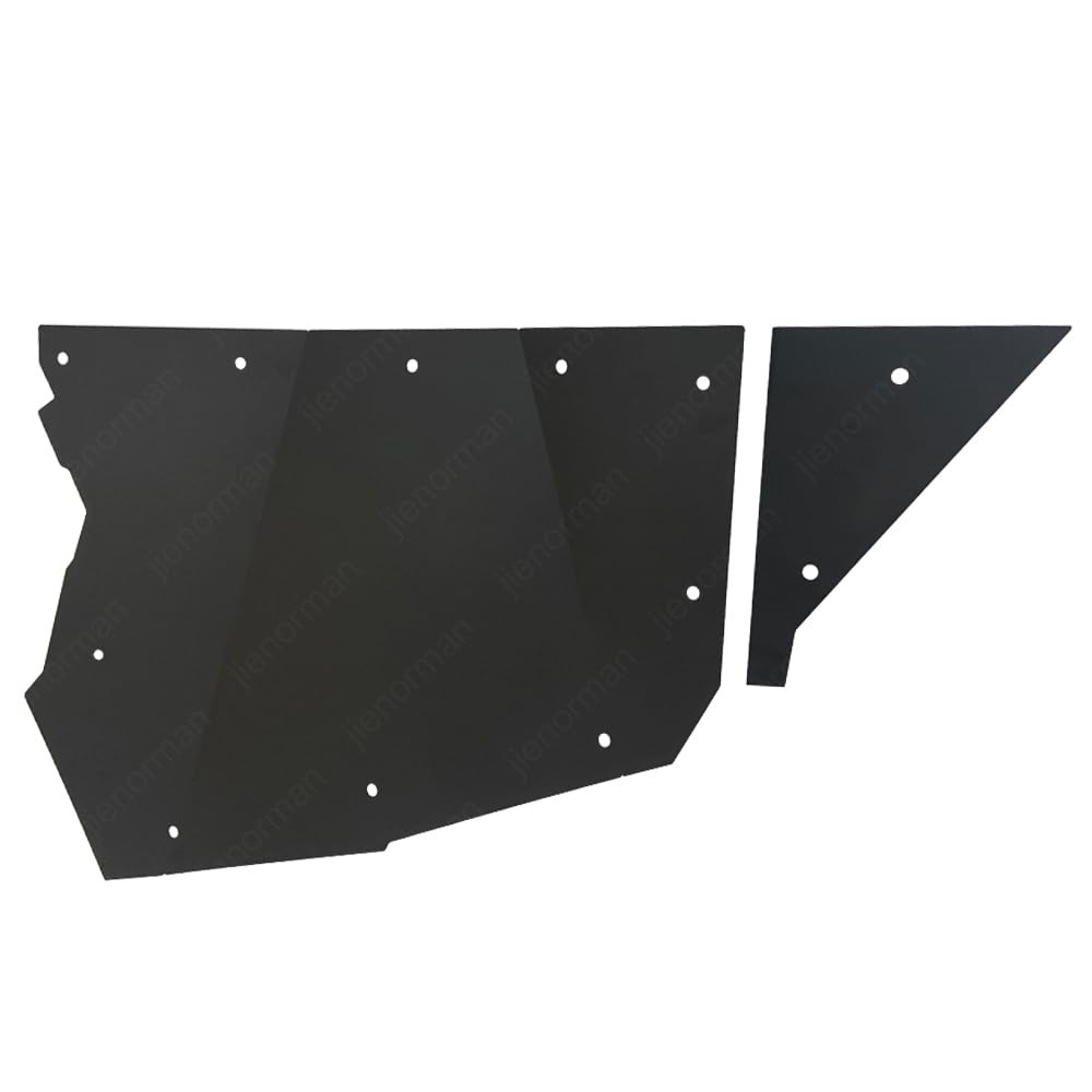 Pair Aluminum Iron Full Size Side UTV Doors for 2014-2023 Polaris RZR XP 1000