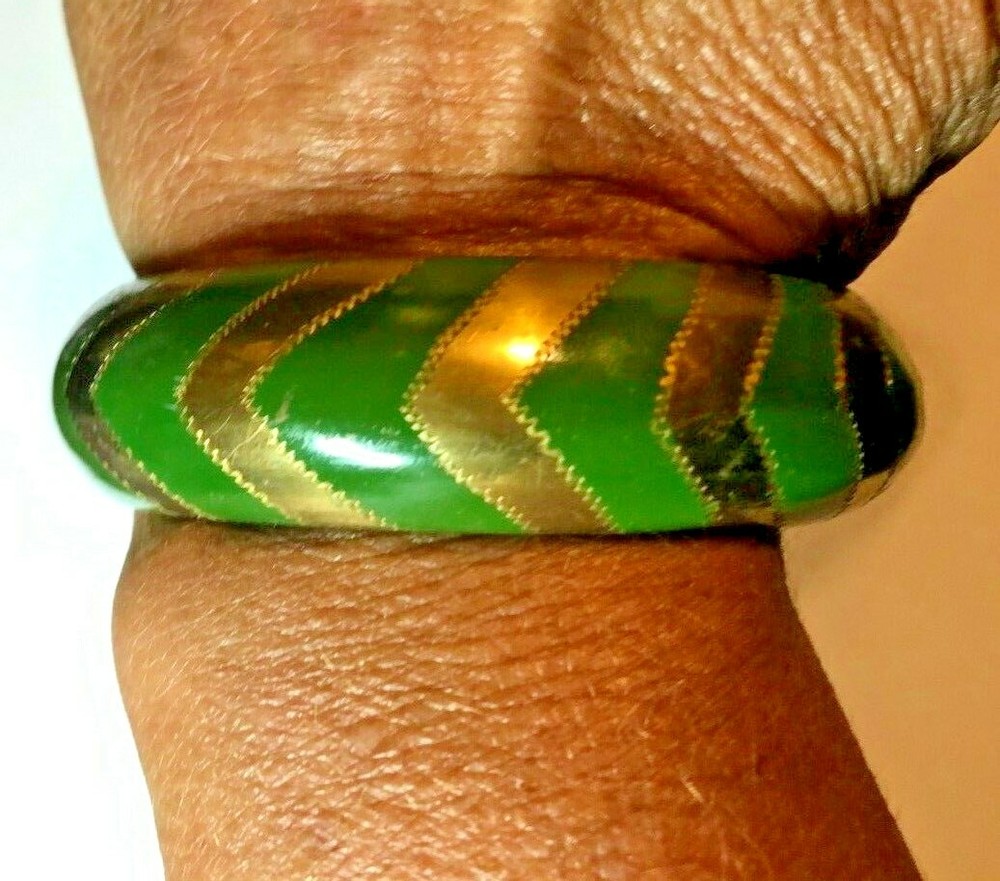 Brass Bangle Bracelet