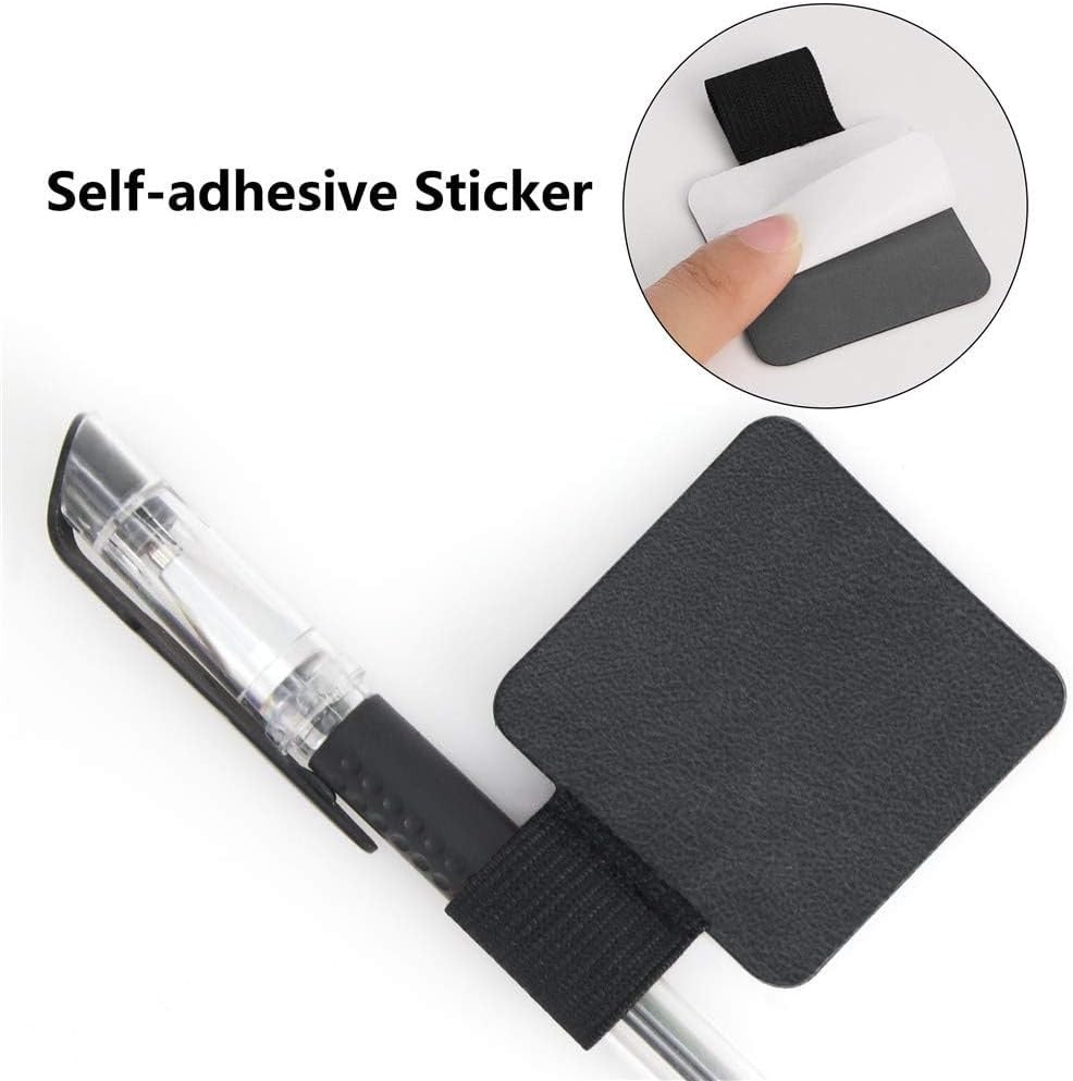Versatile 12-Piece Adjustable Pen Loop Holders for Stylish Notebooks & Planners