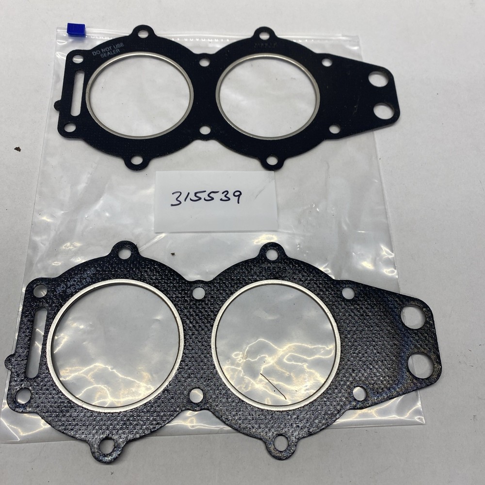 TWO OMC Johnson  Head  Gaskets  315539 BG-28