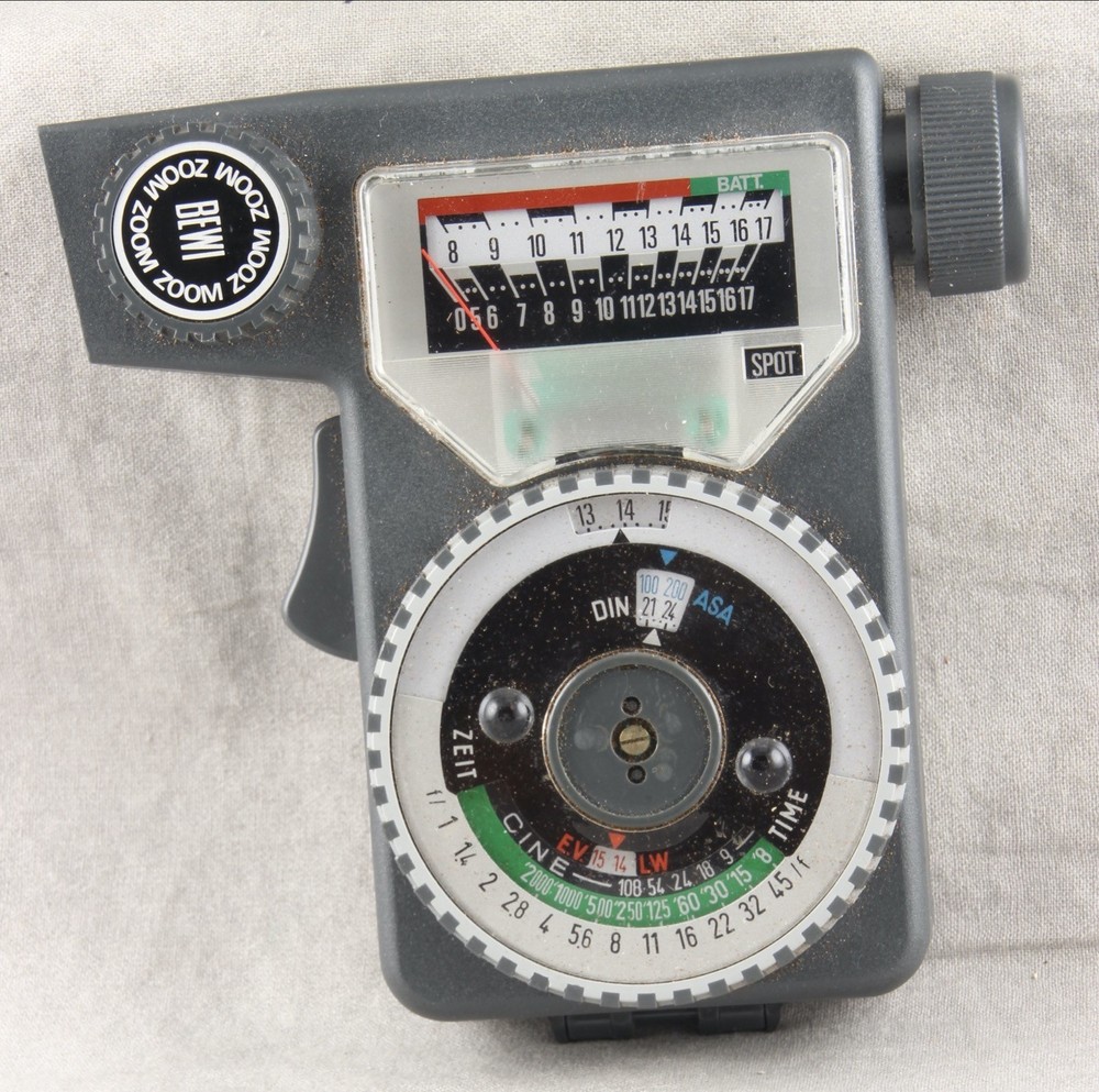 Bertram Bewi Zoom Spot Light Meter, Untested