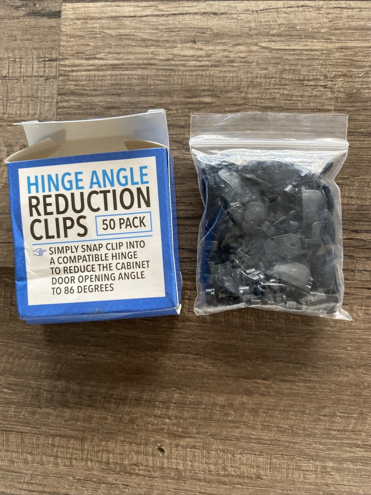 Impresa Cabinet Restrictor Clips for Hinge Angle Reduction 50pack/C