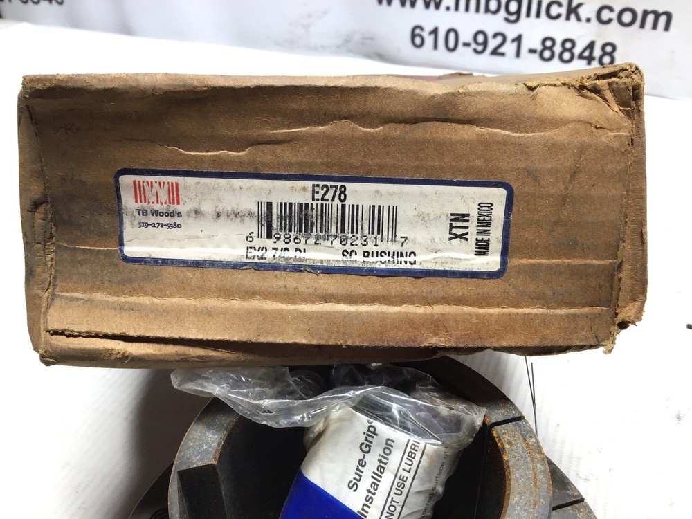 TB Woods E278 SG Bushing 2 7/8”