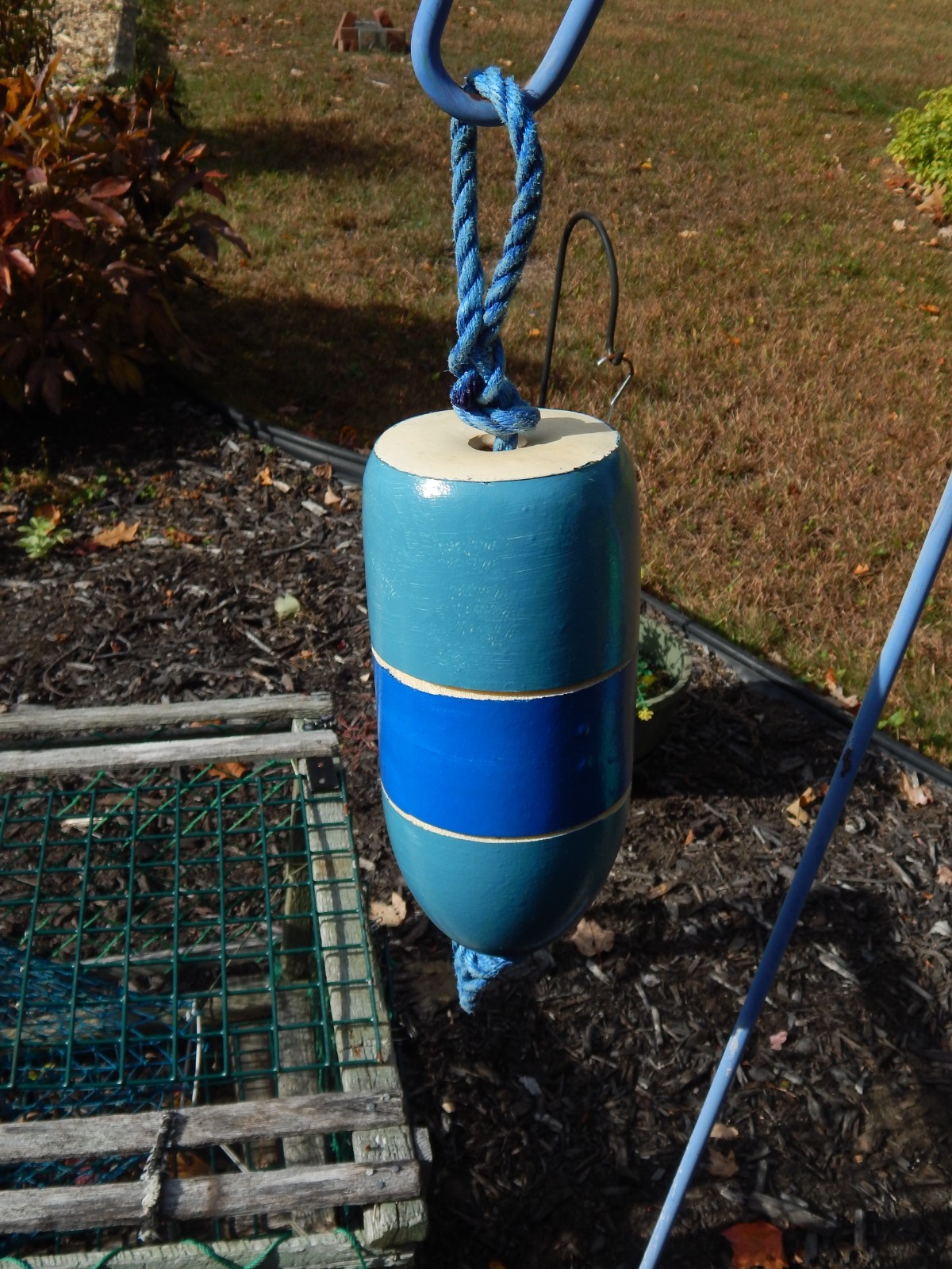 FREE SHIP 196 Maine Lobster BUOY nautical pot bouy float shore crab Lake CAPE