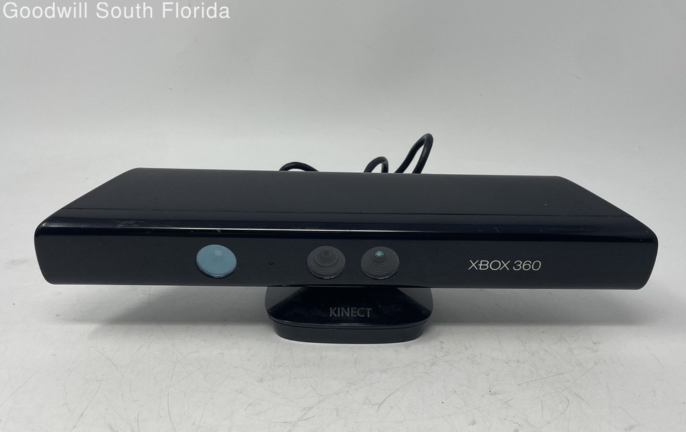 Microsoft Xbox 360 Model 1414 Black Kinect Sensor Motion Camera Not Tested