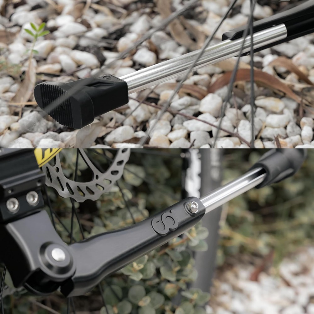 Adjustable Bicycle Kickstand for 24-29" & 700C Bikes - Durable & Stable