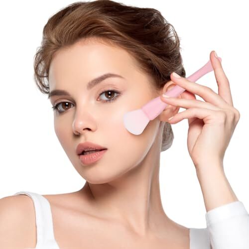 2PCS Silicone Face Mask Brushes Flexible Mask Applicator Brushes Applying Fa...