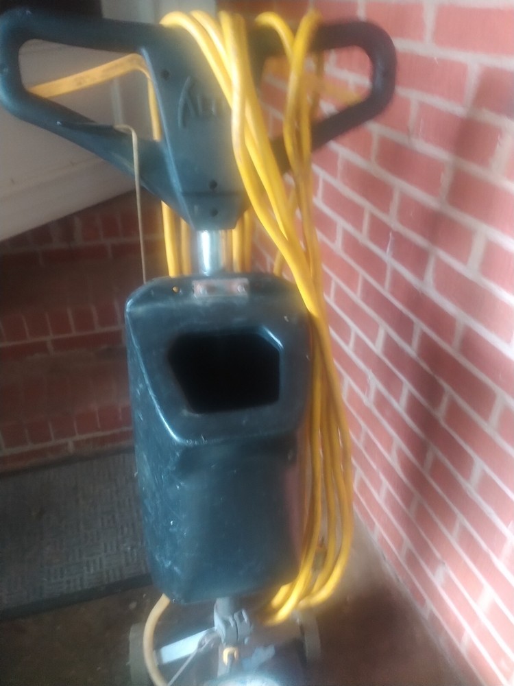 stripping waxing walk behind floor machine