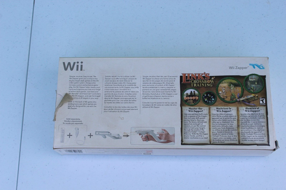 Official Wii Zapper Read Description No Game