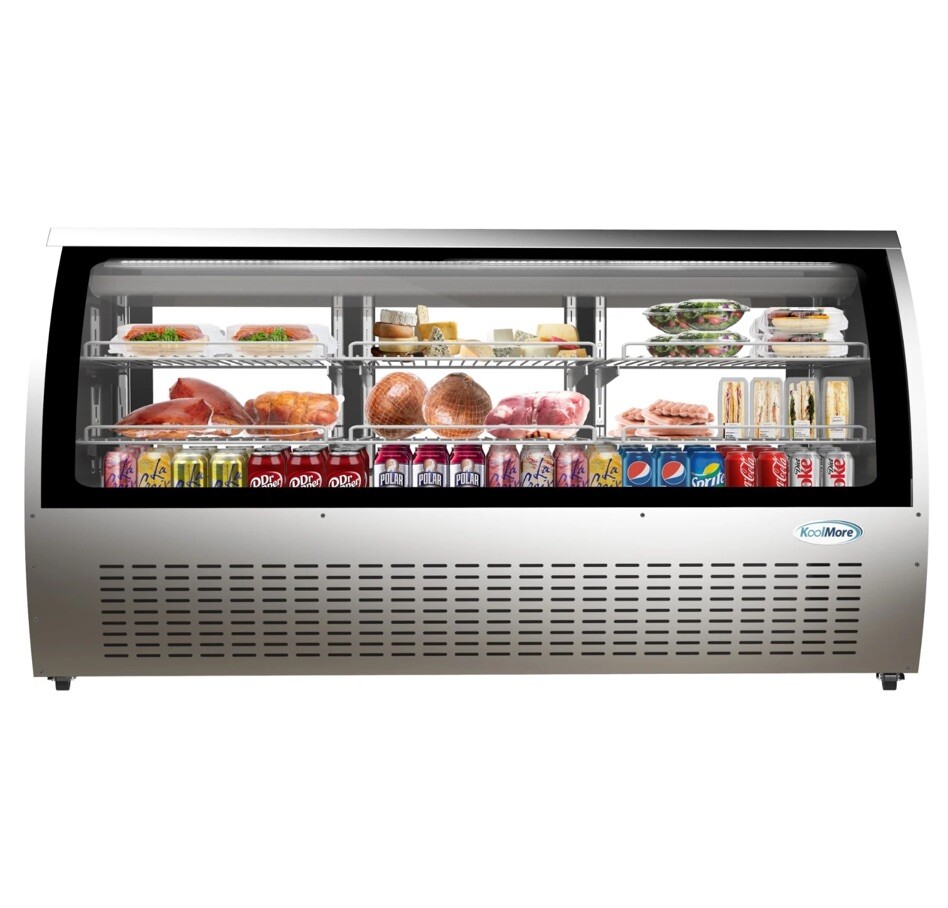 Kool More Deli Display Refrigerator 82” Kool More
