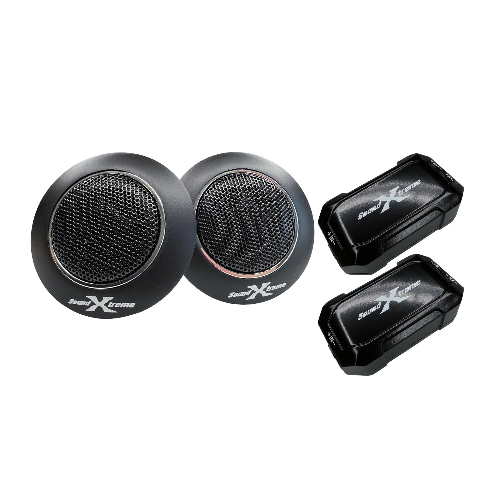 4x SoundXtreme 1000W 6.5-Inch 2Way Car Audio Component Speaker 6-1/2in 2000w set